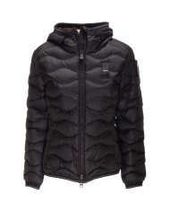 BLAUER Piumino onde donna Camelia nero