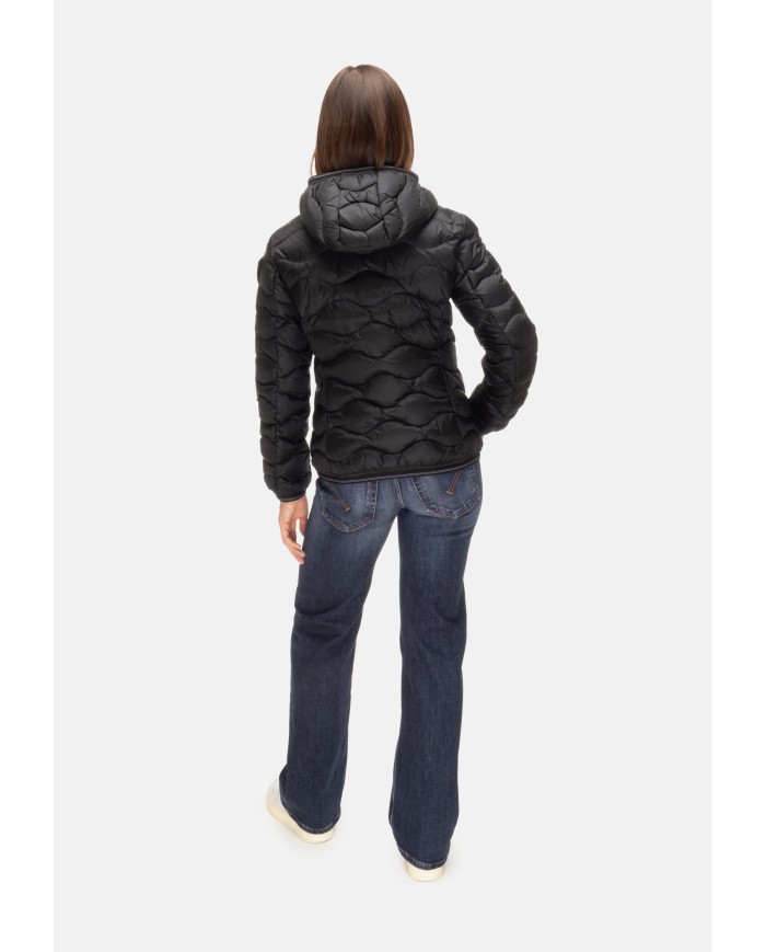 BLAUER Piumino onde donna Camelia nero