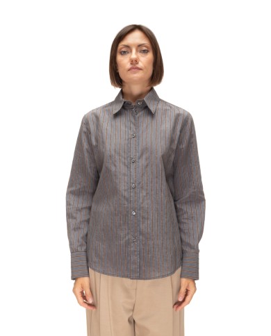 TELA Camicia donna grigia geige
