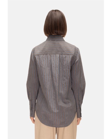 TELA Camicia donna grigia geige