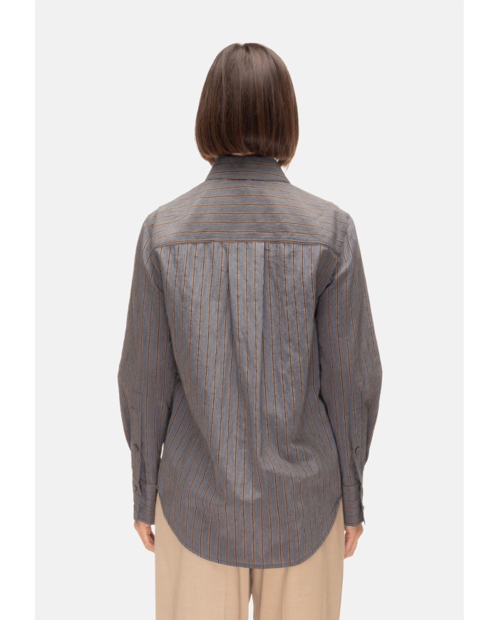 TELA Camicia donna grigia geige