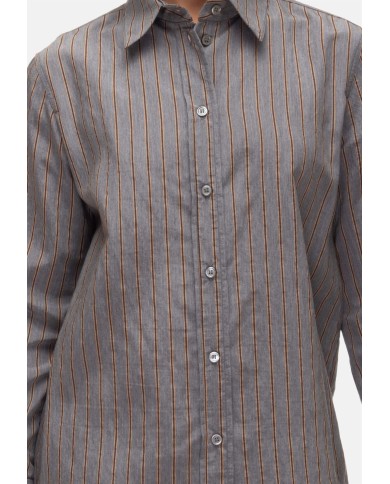 TELA Camicia donna grigia geige