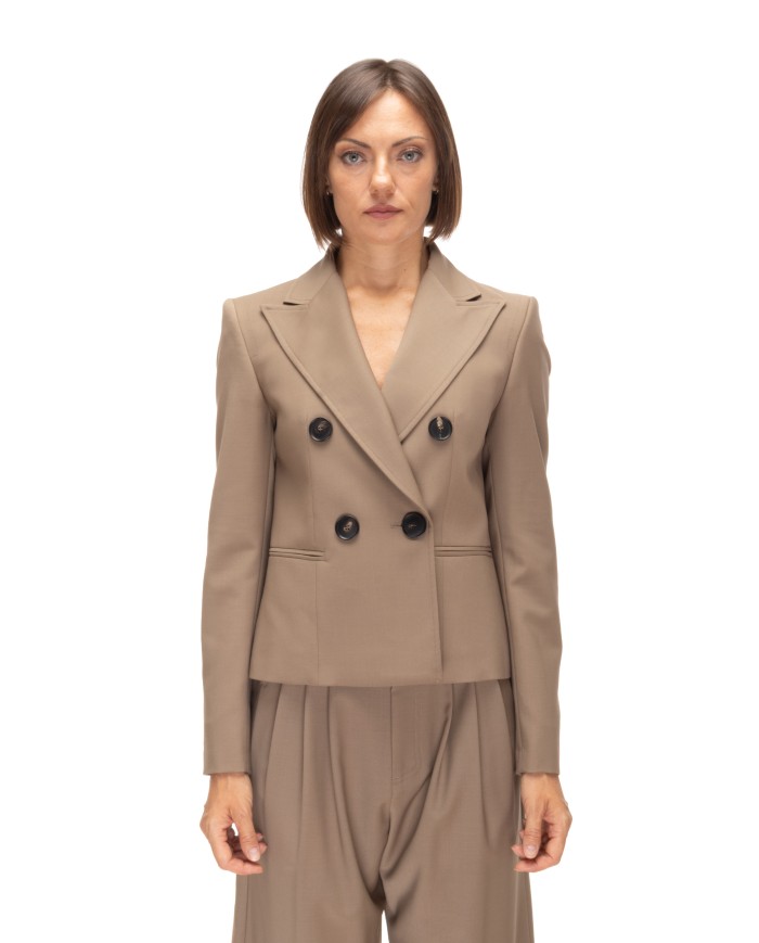 TELA Giacca donna beige