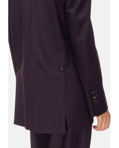 TELA Giacca donna monopettp viola