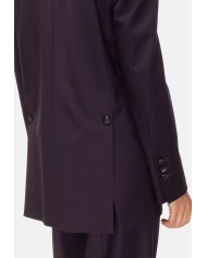TELA Giacca donna monopettp viola