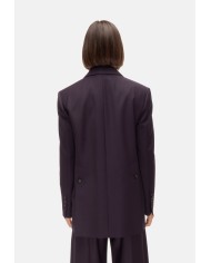 TELA Giacca donna monopettp viola