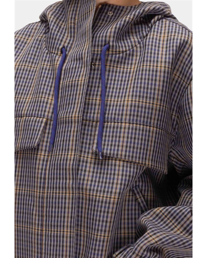 TELA Bomber donna oversize check