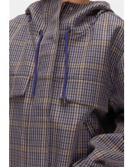 TELA Bomber donna oversize check