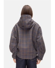 TELA Bomber donna oversize check