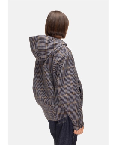 TELA Bomber donna oversize check