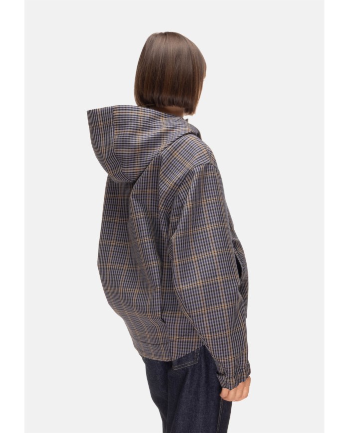 TELA Bomber donna oversize check