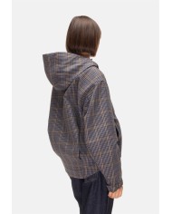 TELA Bomber donna oversize check
