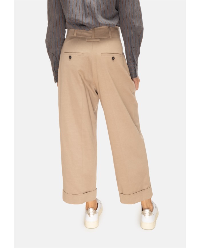 TELA Pantaloni donna pinces beige
