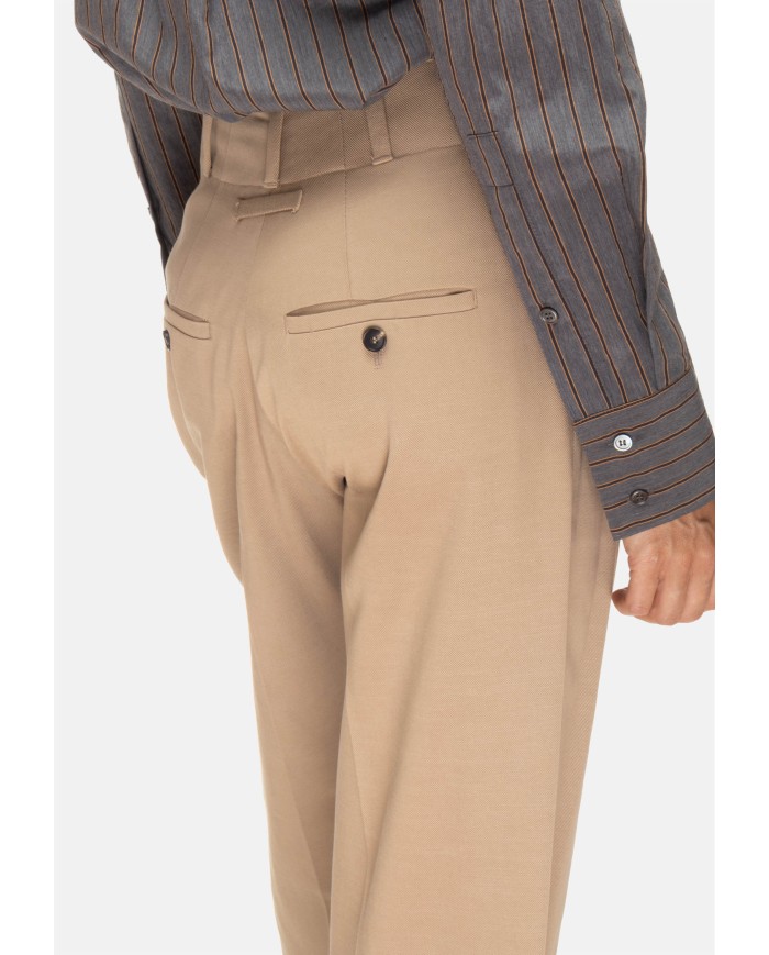 TELA Pantaloni donna pinces beige