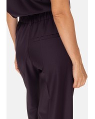 TELA Pantaloni donna gamba dritta viola