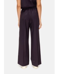 TELA Pantaloni donna gamba dritta viola