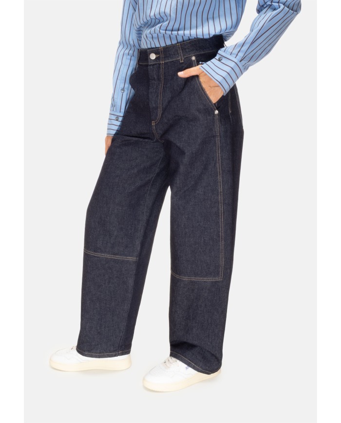 TELA Jeans donna denim scuro
