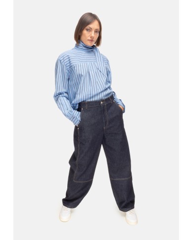 TELA Jeans donna denim scuro