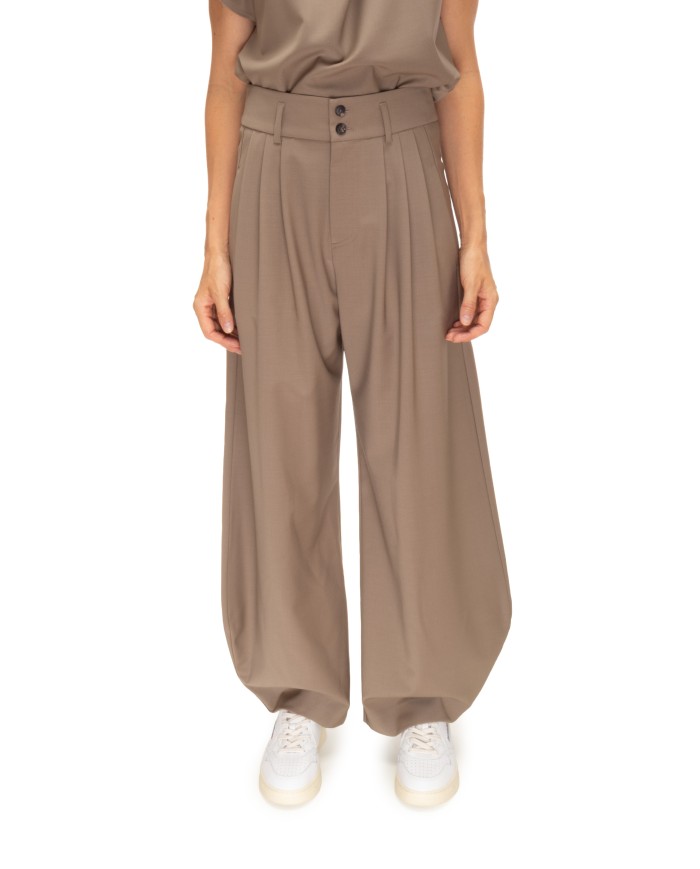 TELA Pantaloni donna pinces beige
