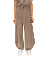 TELA Pantaloni donna pinces beige