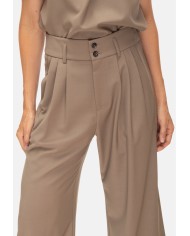 TELA Pantaloni donna pinces beige