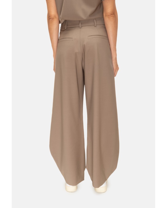 TELA Pantaloni donna pinces beige