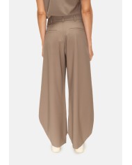 TELA Pantaloni donna pinces beige