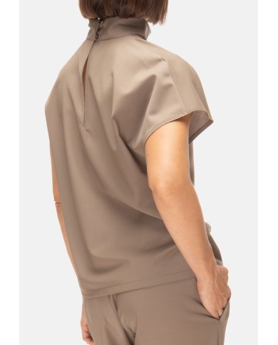 TELA Blusa donna beige