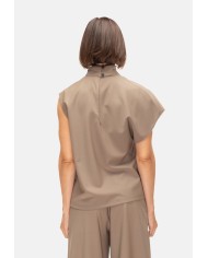 TELA Blusa donna beige