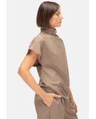 TELA Blusa donna beige