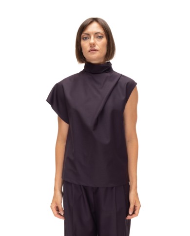 TELA Blusa donna viola