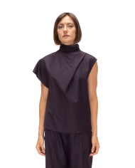 TELA Blusa donna viola