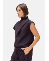 TELA Blusa donna viola