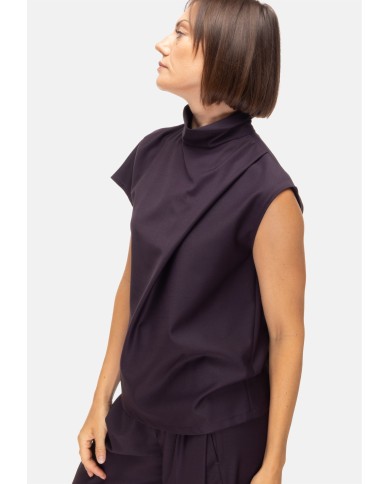 TELA Blusa donna viola