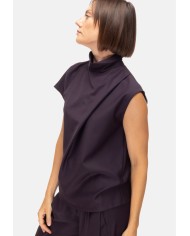 TELA Blusa donna viola