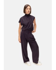 TELA Blusa donna viola