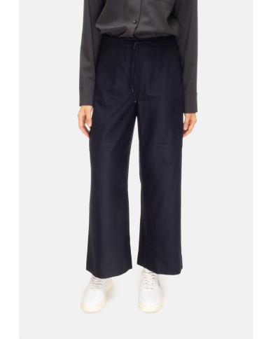 'S MAX MARA Pantaloni jogging  donna Flora Blu notte