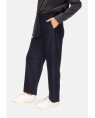 'S MAX MARA Pantaloni jogging  donna Flora Blu notte