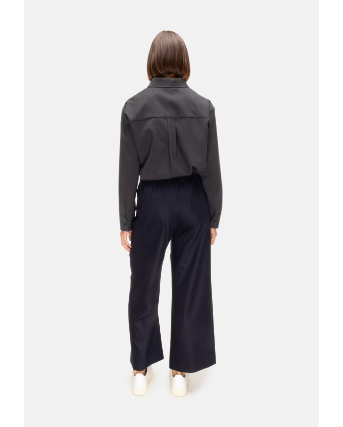 'S MAX MARA Pantaloni jogging  donna Flora Blu notte