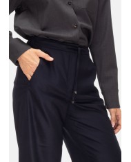 'S MAX MARA Pantaloni jogging  donna Flora Blu notte