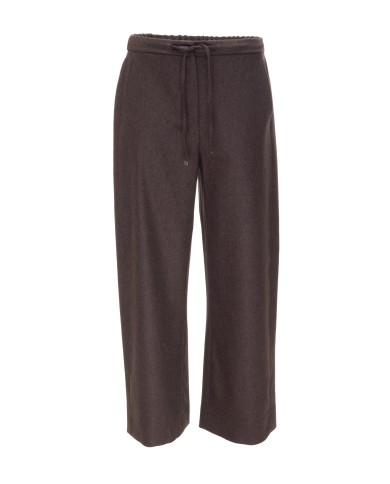 'S MAX MARA Pantaloni jogging  donna Flora marrone