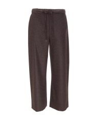 'S MAX MARA Pantaloni jogging  donna Flora marrone