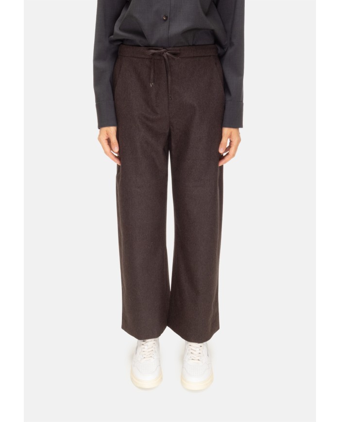 'S MAX MARA Pantaloni jogging  donna Flora marrone