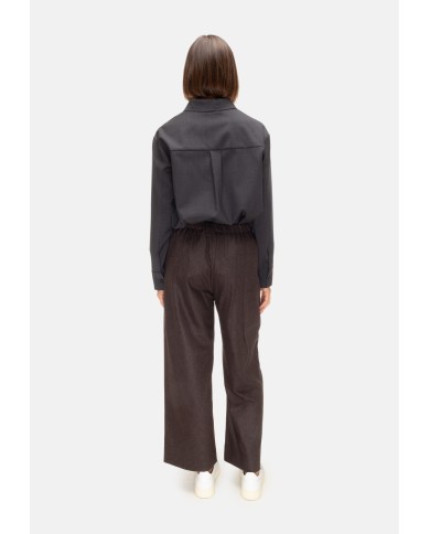 'S MAX MARA Pantaloni jogging  donna Flora marrone