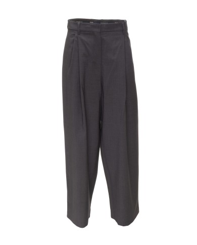 'S MAX MARA Pantaloni palazzo donna Taro Antracite