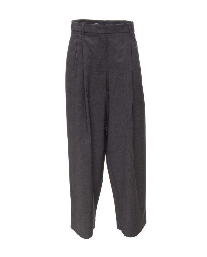 'S MAX MARA Pantaloni palazzo donna Taro Antracite