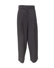 'S MAX MARA Pantaloni palazzo donna Taro Antracite