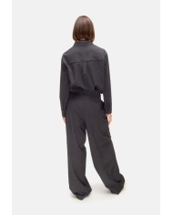 'S MAX MARA Pantaloni palazzo donna Taro Antracite
