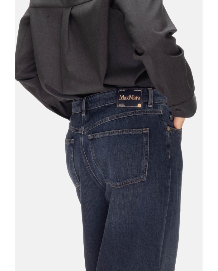 'S MAX MARA Jeans donna Elia blu notte