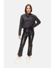 'S MAX MARA Pantaloni donna cropped neri